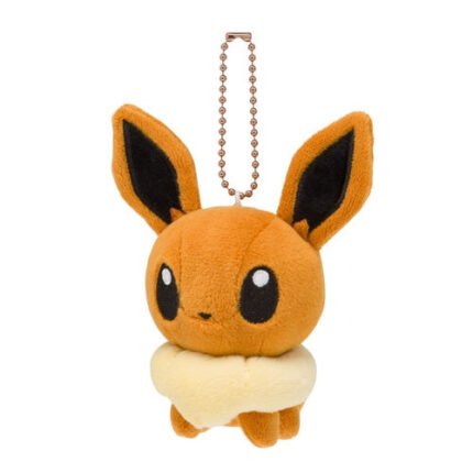 Accessories: Pokemon Center Original Mocchiri Mascot Pokémon Dolls Keychain - Eevee