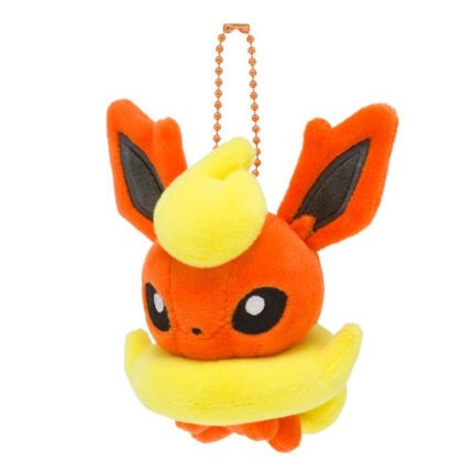 Accessories: Pokemon Center Original Mocchiri Mascot Pokémon Dolls Keychain - Flareon
