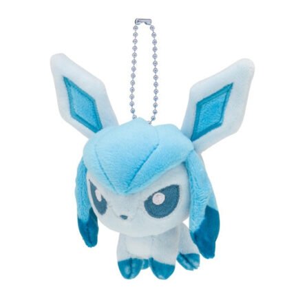 Accessories: Pokemon Center Original Mocchiri Mascot Pokémon Dolls Keychain - Glaceon