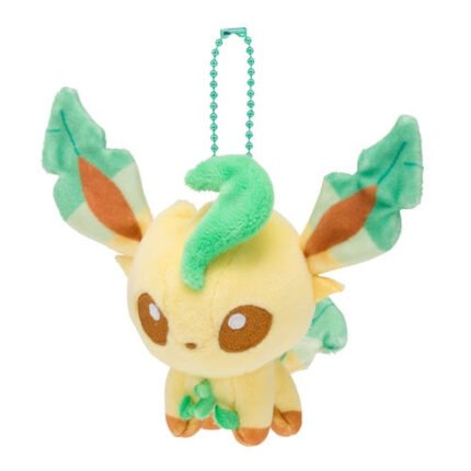 Accessories: Pokemon Center Original Mocchiri Mascot Pokémon Dolls Keychain - Leafeon