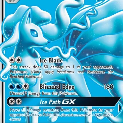 Alolan Ninetales GX (Full Art) [SM02 - 132/145]