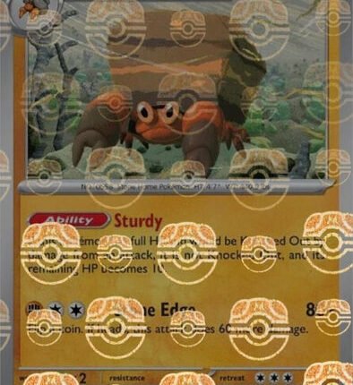 Crustle (Master Ball Pattern) [BLK - 052/086]