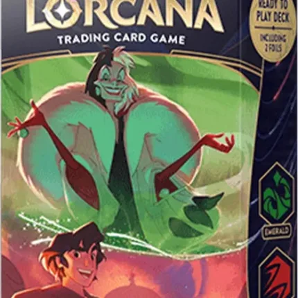 Disney Lorcana The First Chapter Starter Deck-Emerald & Ruby