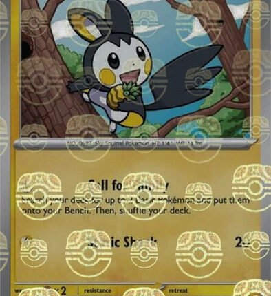 Emolga (Master Ball Pattern) [BLK - 029/086]