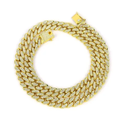 Gold with Diamond chains