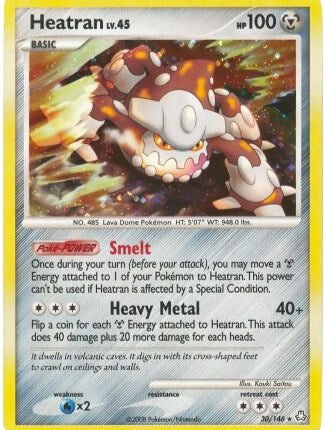 Heatran - 30/146 (DP Legends Awakened) [PR - 030/146]
