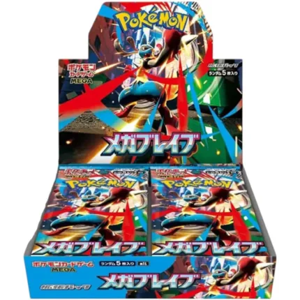 Japanese Pokemon TCG - M1S: Mega Brave Japanese Booster Box