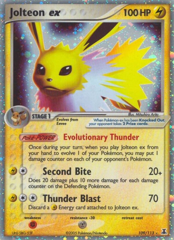 Jolteon ex [DS - 109/113]