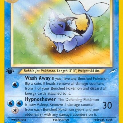 Light Vaporeon [N4 - 052/105]