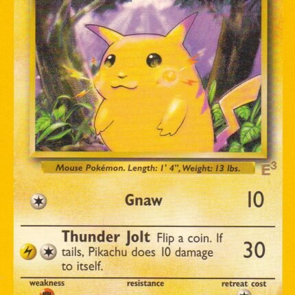 Pikachu - 58/102 (E3 Stamped) [MCAP - 058/102]