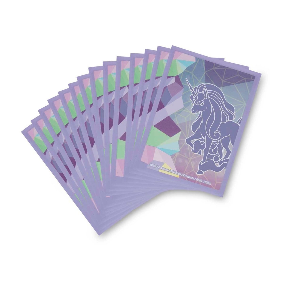 Pokemon Center Card Sleeves - Rapidash Flames & Fairies Galarian Rapidash Pokemon Center Card Sleeves - Rapidash Flames & Fairies Galarian Rapidash