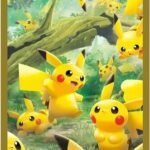 Pokemon Center Japan Exclusive Card Sleeves - Pikachu Forest version 2