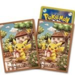 Pokemon Center Japan Exclusive Card Sleeves - Pikachu's Gift