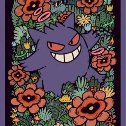 Pokemon Center Japan Exclusive Card Sleeves - Premium Gengar