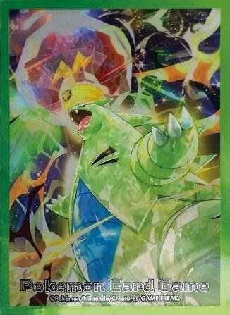 Pokemon Center Japan Exclusive Card Sleeves - Terastal Tyranitar Pokemon Center Japan Exclusive Card Sleeves - Terastal Tyranitar