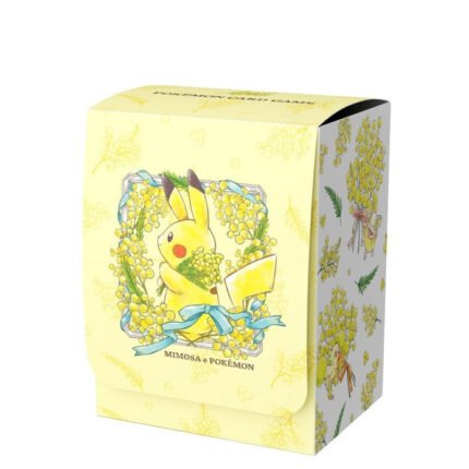 Pokemon Center Japan Exclusive Deck Box - Pikachu Spring Mimosa e Pokemon