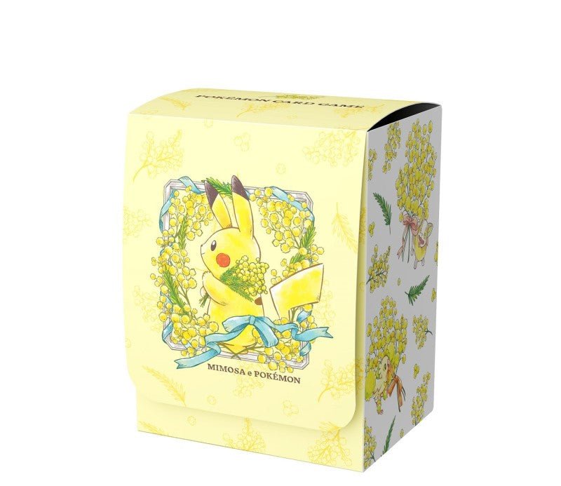 Pokemon Center Japan Exclusive Deck Box - Pikachu Spring Mimosa e Pokemon Pokemon Center Japan Exclusive Deck Box - Pikachu Spring Mimosa e Pokemon