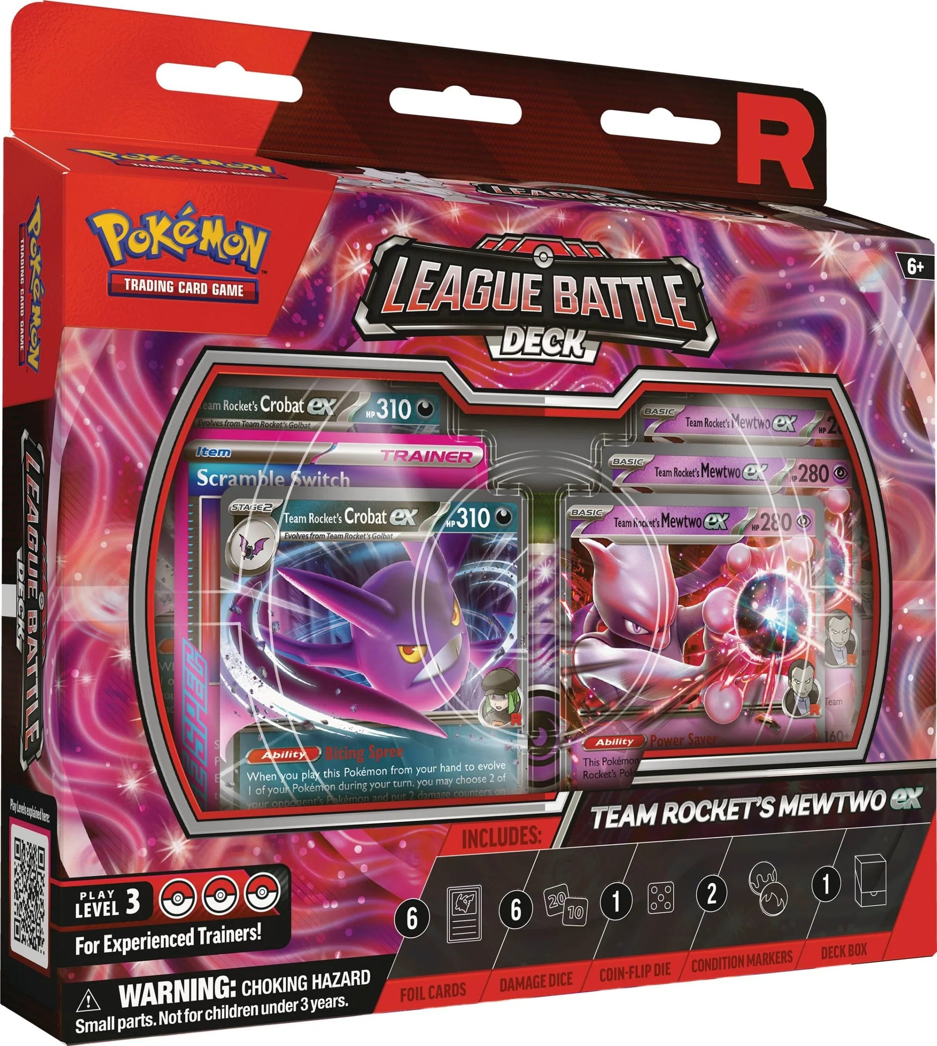 Pokémon TCG: CLeague Battle Deck - Team Rocket’s Mewtwo ex Pokémon TCG: CLeague Battle Deck - Team Rocket’s Mewtwo ex