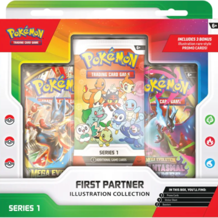 Pokemon TCG - First Partners Illustration Collection Series 1
