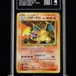 Pokemon TCG Graded Card: 1996 NO Rarity Charizard Japanese #006 TAG X+ 4 [431]