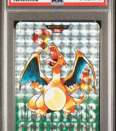 Pokemon TCG Graded Card: 1996 P.M. Charizard-Prism Japanese #6 PSA 05