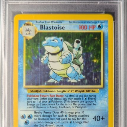 Pokemon TCG Graded Card: 1999 Blastoise #002 PSA 8