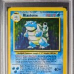 Pokemon TCG Graded Card: 1999 Blastoise #002 PSA 9
