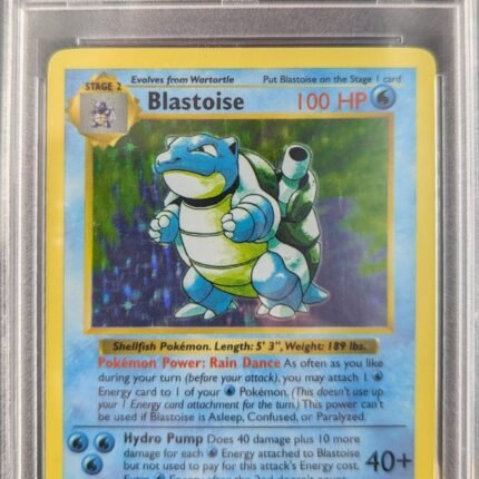 Pokemon TCG Graded Card: 1999 Blastoise (Shadowless) #002 PSA 7