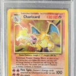 Pokemon TCG Graded Card: 1999 Charizard #004 PSA 8