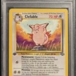 Pokemon TCG Graded Card: 1999 Clefable 1st Edition #017 English PSA 8