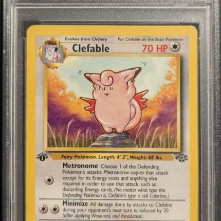 Pokemon TCG Graded Card: 1999 Clefable 1st Edition #017 English PSA 8
