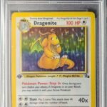Pokemon TCG Graded Card: 1999 Dragonite (1st Edition) #004 PSA 8