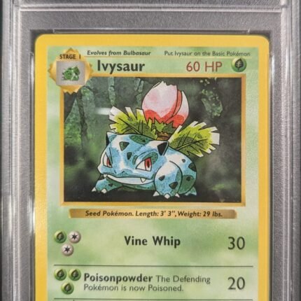 Pokemon TCG Graded Card: 1999 Ivysaur Shadowless English #030 PSA 10