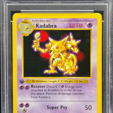 Pokemon TCG Graded Card: 1999 Kadabra 1st Edition #32 English PSA 9