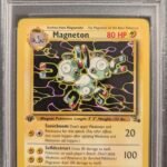 Pokemon TCG Graded Card: 1999 Magneton 1st Edition #26 English PSA 9