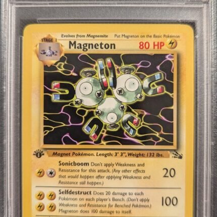 Pokemon TCG Graded Card: 1999 Magneton 1st Edition #26 English PSA 9