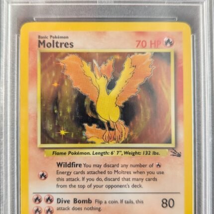 Pokemon TCG Graded Card: 1999 Moltres #012 PSA 9