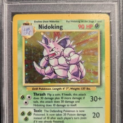 Pokemon TCG Graded Card: 1999 Nidoking #011 English PSA 9