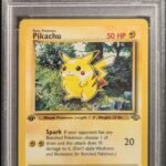 Pokemon TCG Graded Card: 1999 Pikachu 1st Edition #60 English PSA 10