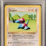Pokemon TCG Graded Card: 1999 Porygon 1st Edition #039 English PSA 8
