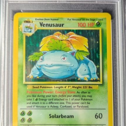 Pokemon TCG Graded Card: 1999 Venusaur #015 PSA 8
