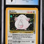 Pokemon TCG Graded Card: 2000 Chansey English CGC 9