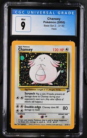 Pokemon TCG Graded Card: 2000 Chansey English CGC 9 Pokemon TCG Graded Card: 2000 Chansey English CGC 9