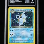 Pokemon TCG Graded Card: 2000 Dark Blastoise 1st Edition English #003 TAG[X] 7