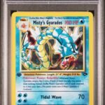 Pokemon TCG Graded Card: 2000 Misty's Gyrados (1st Edition) #013 English PSA 8