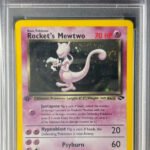 Pokemon TCG Graded Card: 2000 Rocket's Mewtwo (1st Edition) English #014 PSA 8