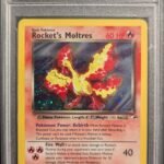 Pokemon TCG Graded Card: 2000 Rocket's Moltres #012 English PSA 7