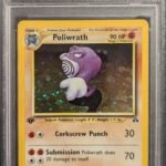 Pokemon TCG Graded Card: 2001 Poliwrath 1st Edition #009 English PSA 9