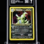 Pokemon TCG Graded Card: 2001 Tyranitar (1st Edition) English #012 TAG[X] 9