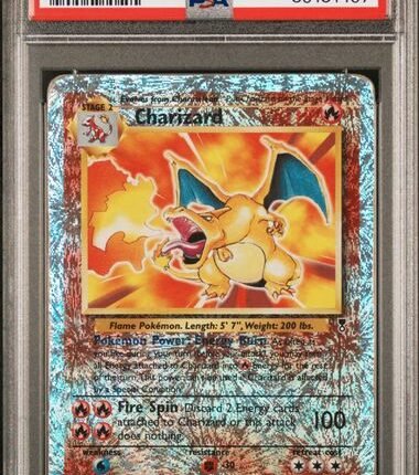 Pokemon TCG Graded Card: 2002 Charizard #3 English PSA 1